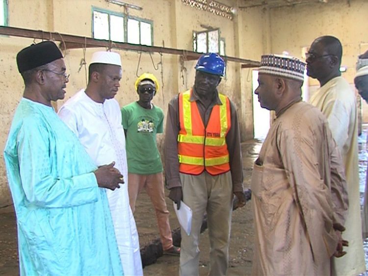 Sahel-Niger : le PATI SUR le chantier de l’abattoir de Tillabéry