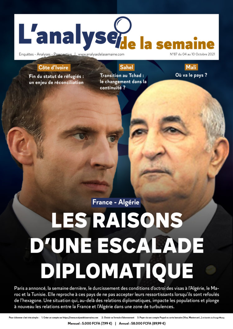 L’Analyse de la semaine