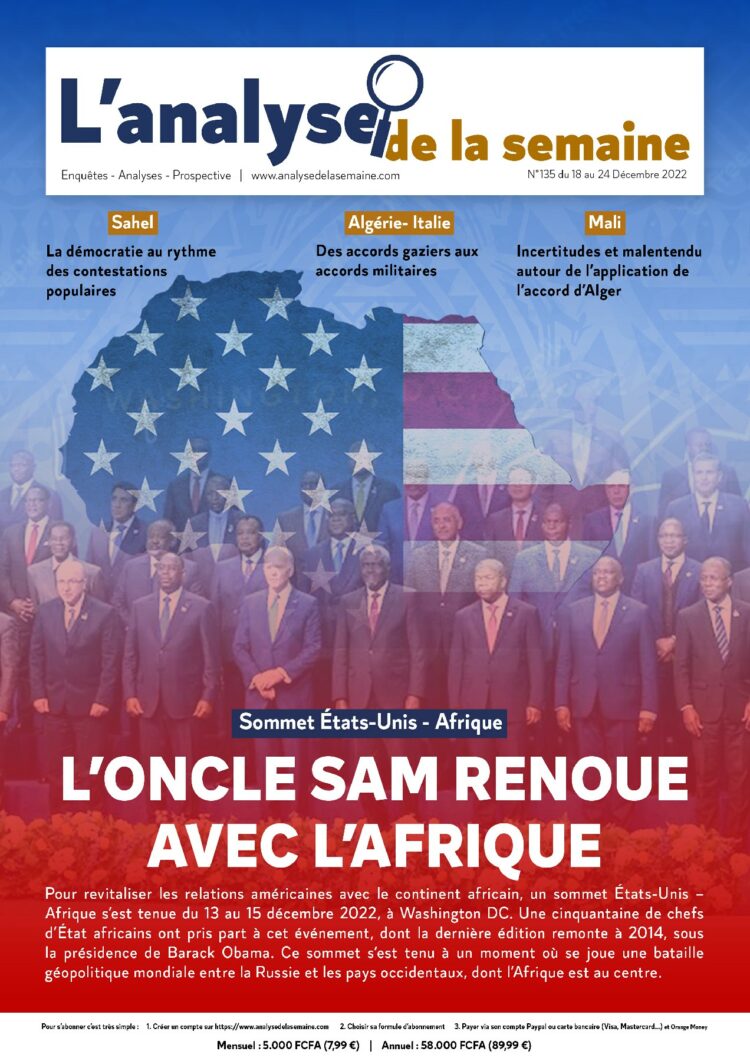 L’Analyse de la semaine