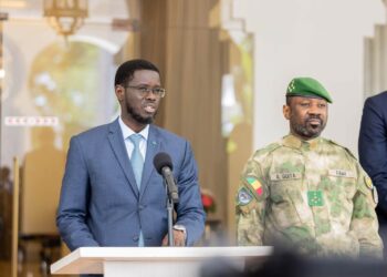 Bamako : Bassirou Diomaye Faye et Assimi Goïta s&rsquo;accordent sur l&rsquo;urgence d&rsquo;une réponse collective face au terrorisme
